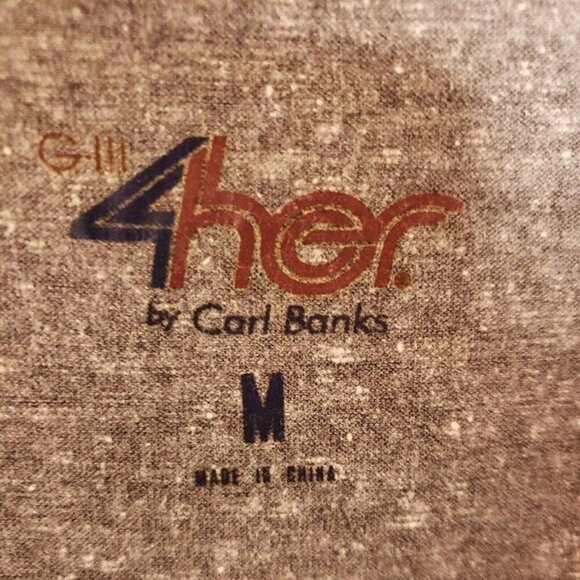 University Of Missouri Womens Distressed Rhinestone Grey Short Sleeve Top Medium - Picture 4 of 6